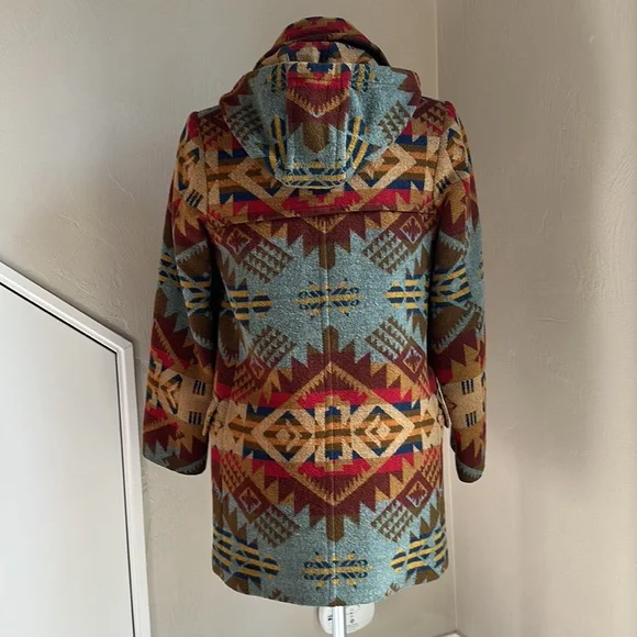 PENDLETON JOURNEY WEST Tillamook Coat Jacket Removable Hood * Size XS 2 4 - Picture 1 of 10